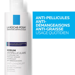 La Roche-Posay KÉRIUM Anti-Dandruff Gel Shampoo for Oily Scalp