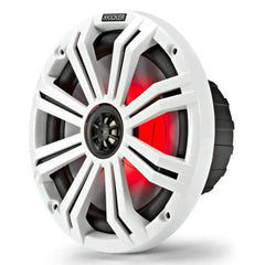 Kicker Pair 45KM84L 8" 600 Watt Marine Boat Waterproof Speakers (Refurbished)