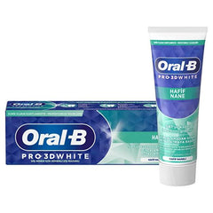 Dentifrice Oral B 3D White Mild Mint - Blanchiment cliniquement prouvé et sans danger pour l’émail