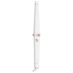 SinglePass Wave Professional Tapered Ceramic Styling Wand - Effortless Tousled Waves in One Pass