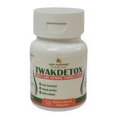 Gélules végétariennes Deep Ayurveda Twakdetox 500mg