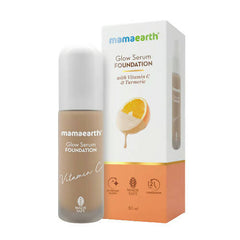 Base de maquillaje Glow Serum de Mamaearth - Natural Glow