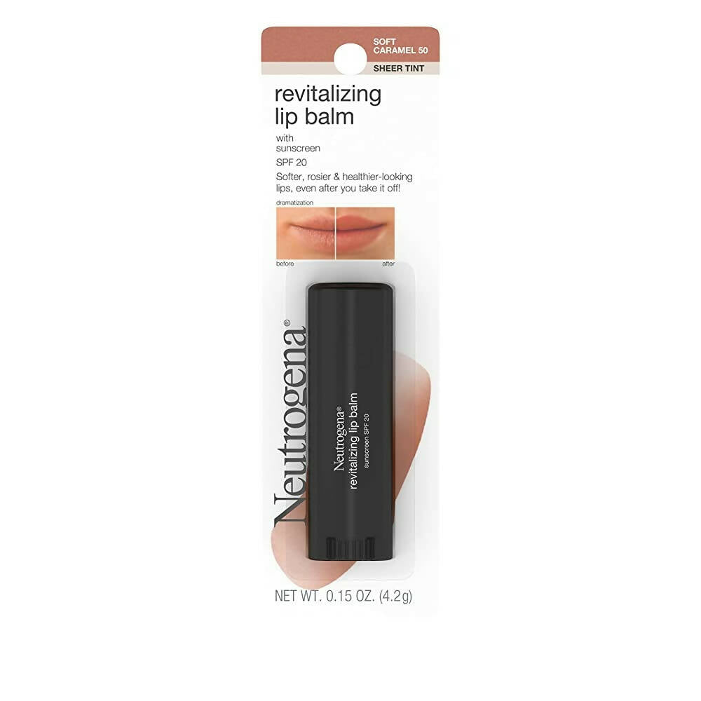 Baume revitalisant pour les lèvres SPF 20 Neutrogena, caramel doux 50
