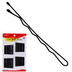 LQQKS 2" Bobby Pins, Black, 120 ct