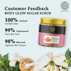 Buddha Natural Exfoliante corporal de azúcar iluminador