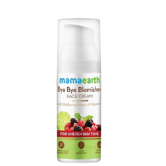 Crème visage Mamaearth Bye Bye Blemishes pour un teint irrégulier