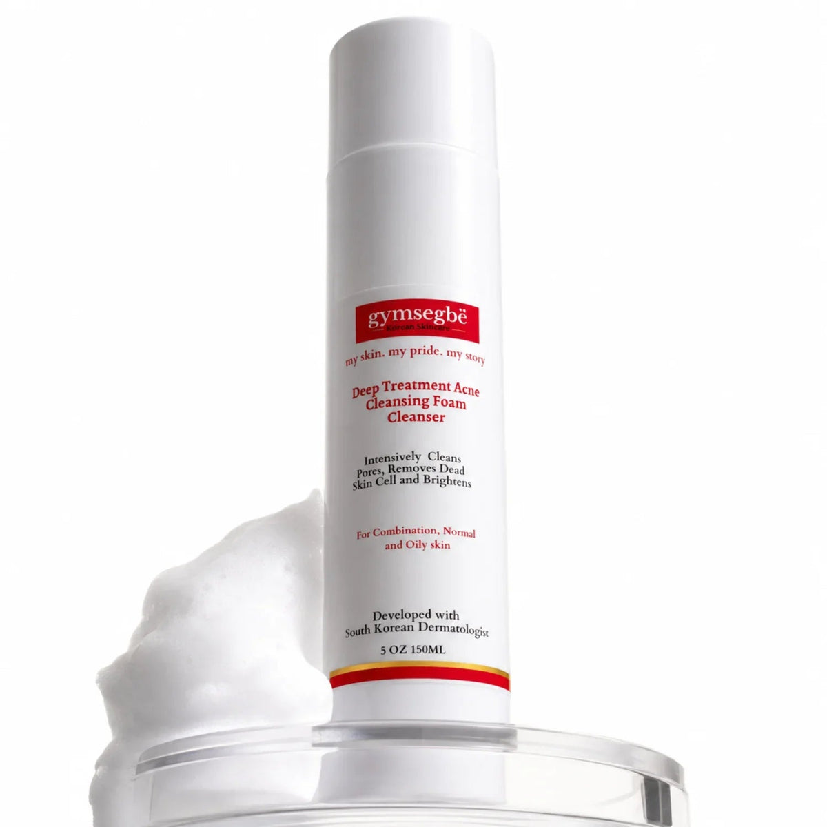Deep Treatment Acne Cleansing Foam Cleanser [BACK IN STOCK 9/13]