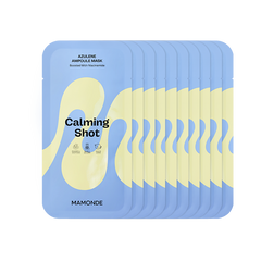 Mamonde Calming Shot Azulene Ampoule Mask 23ml X 10ea