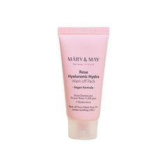 [MARY & MAY] Vegan Rose Hyaluronic Hydra Wash off Pack 30g