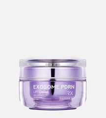 PDRN lift cream for radiant skin shown in sleek container on white background