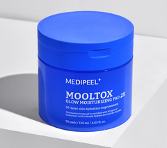 MEDIPEEL MOOLTOX GLOW MOISTURIZING PAD 2X 120ml / 50pads