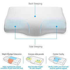 Memory Foam Bed Pillow for Sleeping