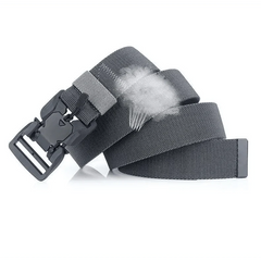 Men Tactical Quick Release Magnetic Buckle Belt Classic Soft Nylon Sports Duty Work Belts
