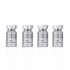 Collagen ampoule for firm skin by Lavien, featuring four vials of micro collagen 200 mg | H.E.A.L Hair Care