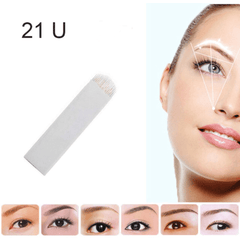 Aiguilles de microblading, lames manuelles pour maquillage permanent des sourcils