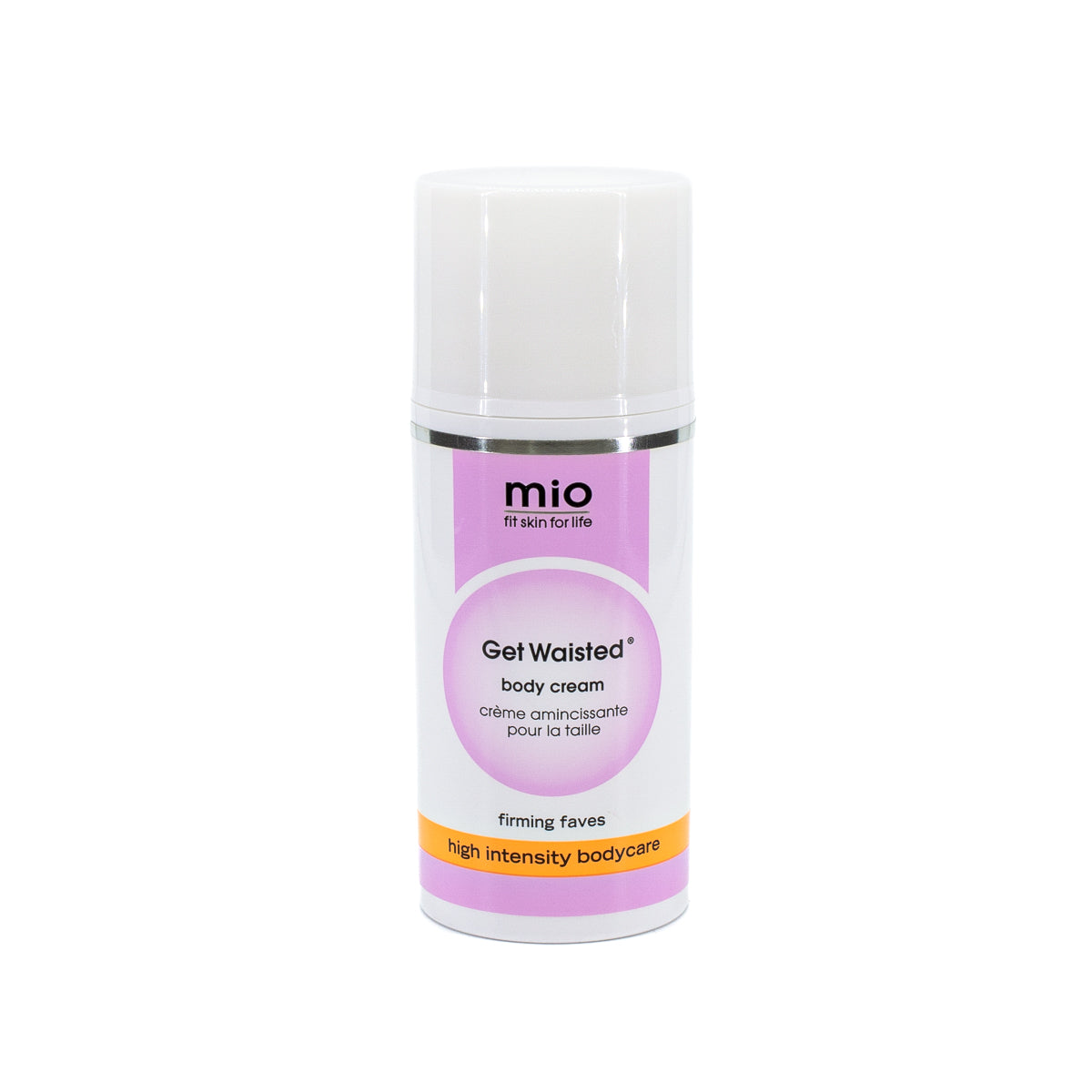 mio Crème raffermissante pour le corps Get Waisted 3.4oz - Boîte imparfaite
