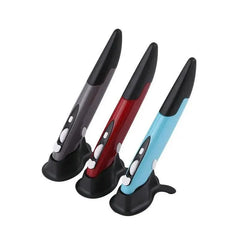 Modern Wireless Vertical Pen Mouse Optical USB Cool Style Pen-Shaped Mice Adjustable DPI Wireless Mouse For Laptop 2.4Ghz
