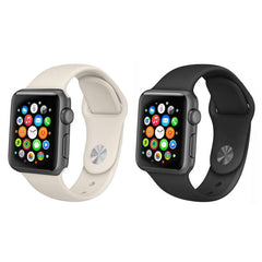 2-Pack: Silicone Apple Watch Straps
