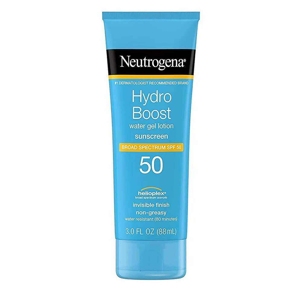 Lotion solaire en gel aqueux Neutrogena Hydro Boost avec protection à large spectre SPF 50