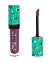 Lakme Absolute Matte Melt Mini Liquid Lip Color - Purple Tourist
