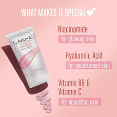 Crème illuminatrice, hydratante et base de maquillage Lakme 9 To 5 Lumi Strobe