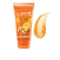 Gel exfoliant nettoyant en profondeur doux à l'orange et à la noix Lakmé Blush & Glow