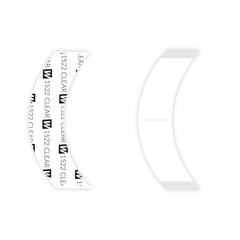 Walker Tape 1522 Clear CC Contour Strips, 36 pc