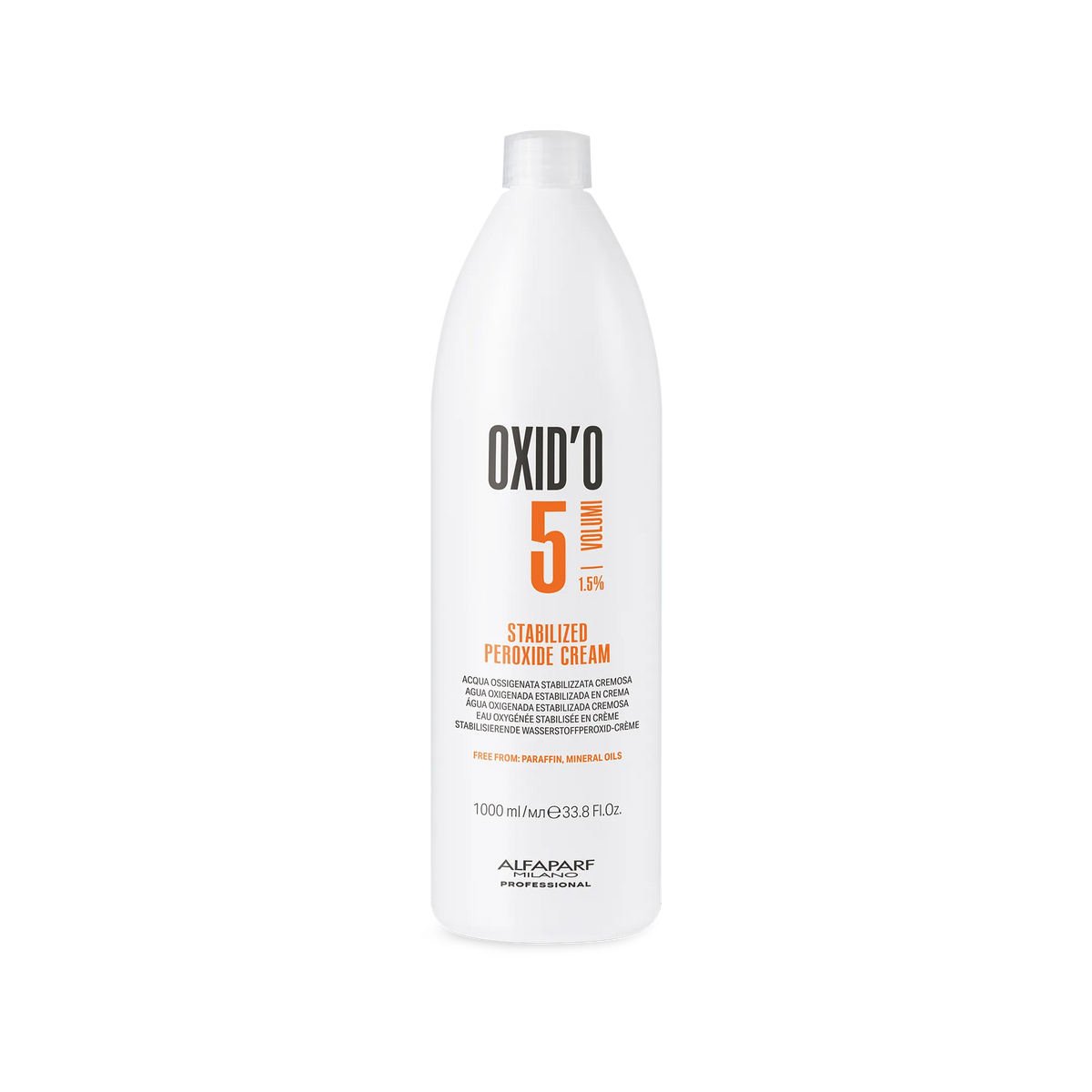 Alfaparf Milano Oxid'o Cream Developer 5 Vol, 33.8 oz