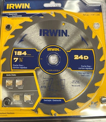 IRWIN Lame de scie à 24 dents, 7-1/4 po, 184 mm