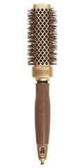 Olivia Garden NanoThermic Ceramic + Ion Square Shaper Brush, 1 1/8"