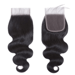Rio Body Wavy Closure 4x4 Natural Black, 20 in