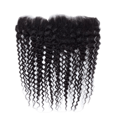 Rio Bohemian Frontal Ear to Ear 13x4 Natural Black, 18 in