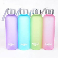 Outdoor Sports Portable Frosted Water Bottle