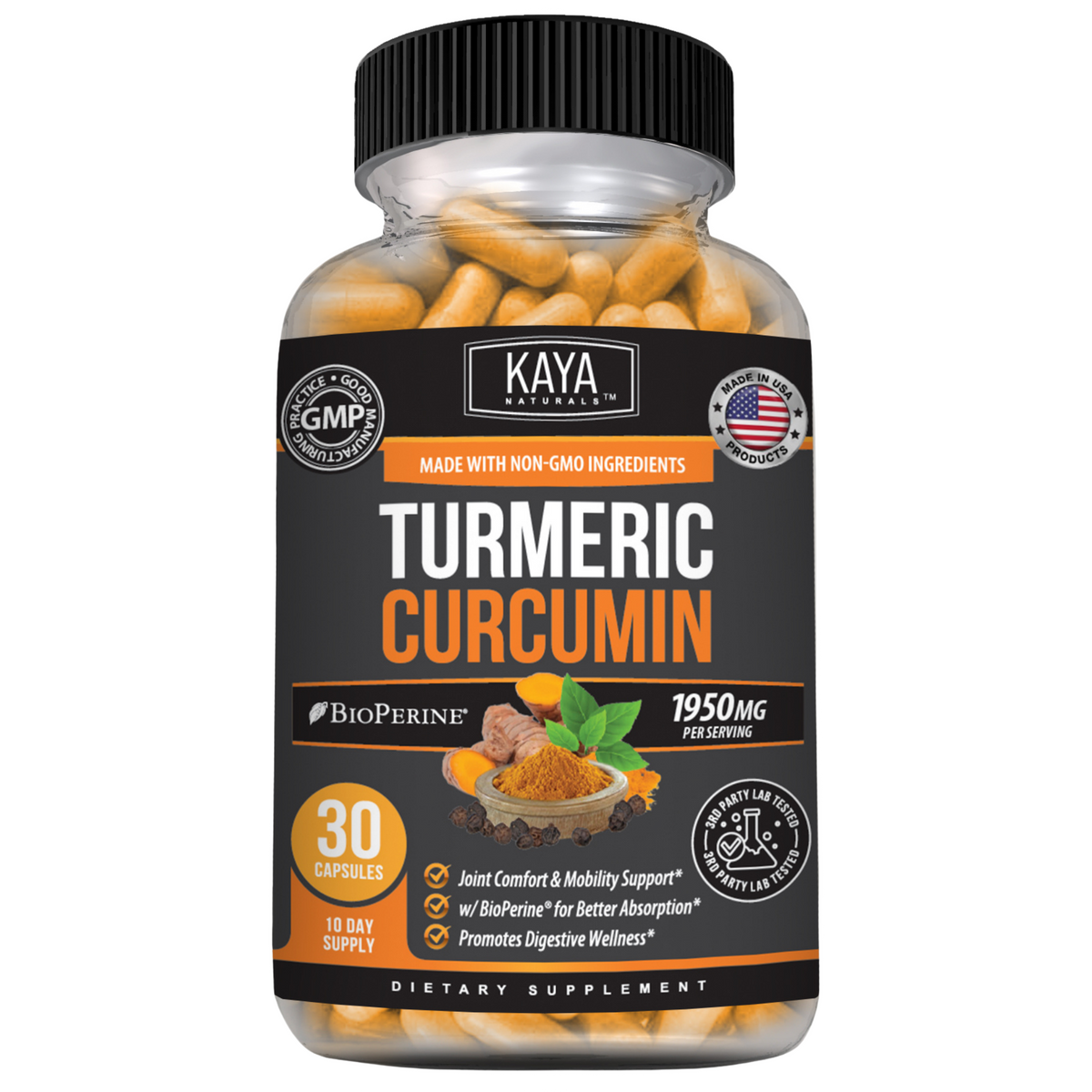 Turmeric with BioPerine® - Joint & Inflammation Support