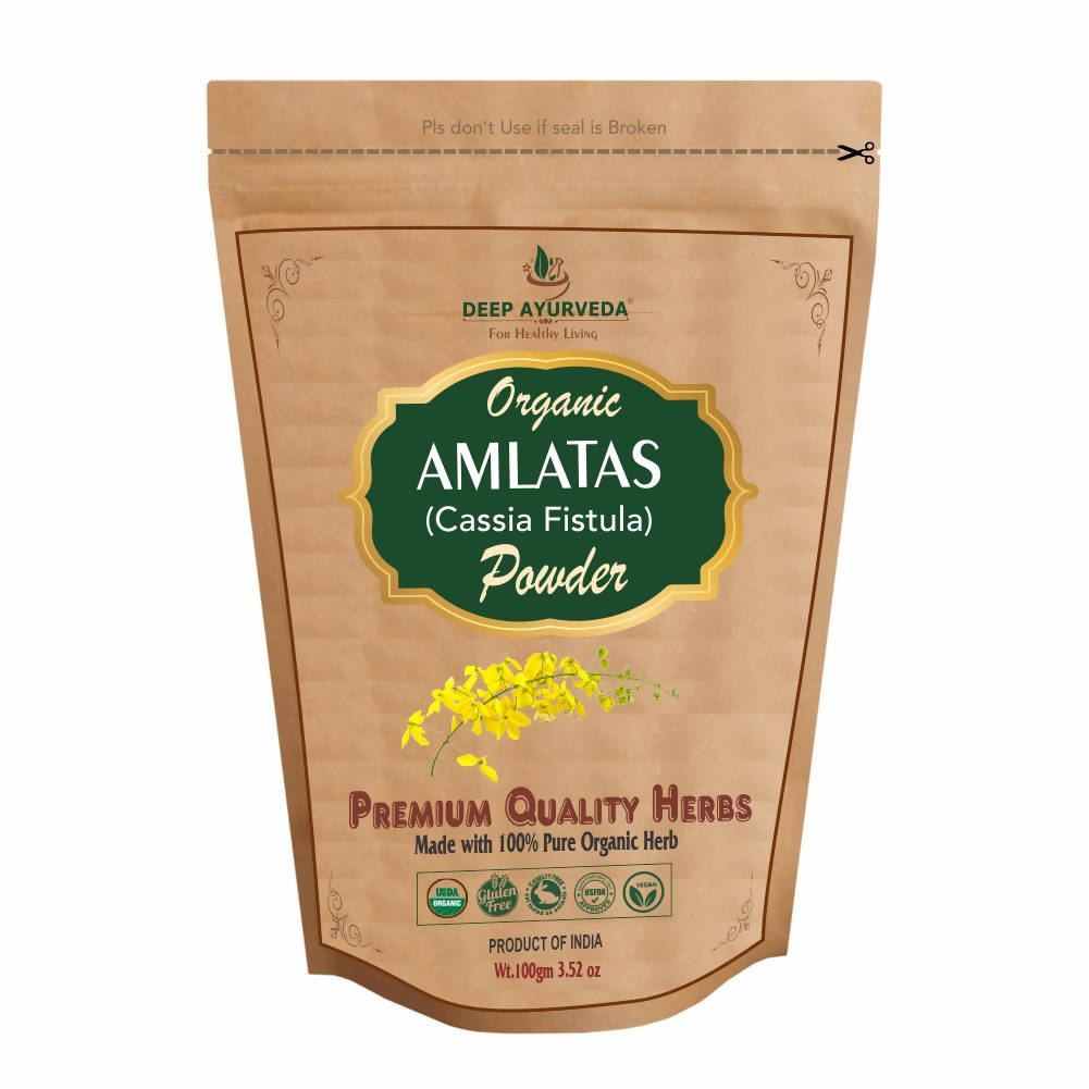 Poudre d'amaltas biologique Deep Ayurveda