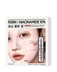 primera PDRN-NIA10 Serum Mega Shot Gel Mask 34g X 5ea