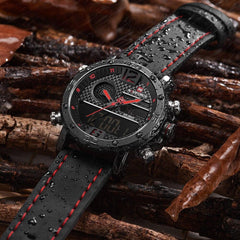 Herren Sport Wasserdichte Digital Analog Multifunktionsuhr Exzellentes Design Perfektes Geschenk