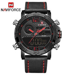 Herren Sport Wasserdichte Digital Analog Multifunktionsuhr Exzellentes Design Perfektes Geschenk