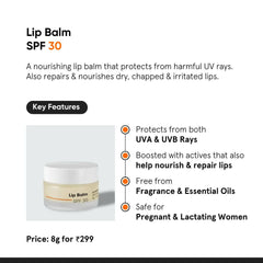 Baume à lèvres SPF 30 Minimalist pour protéger et nourrir