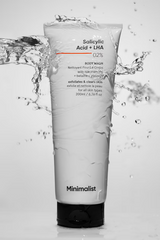 Gel de baño Minimalist con ácido salicílico + LHA al 2 %