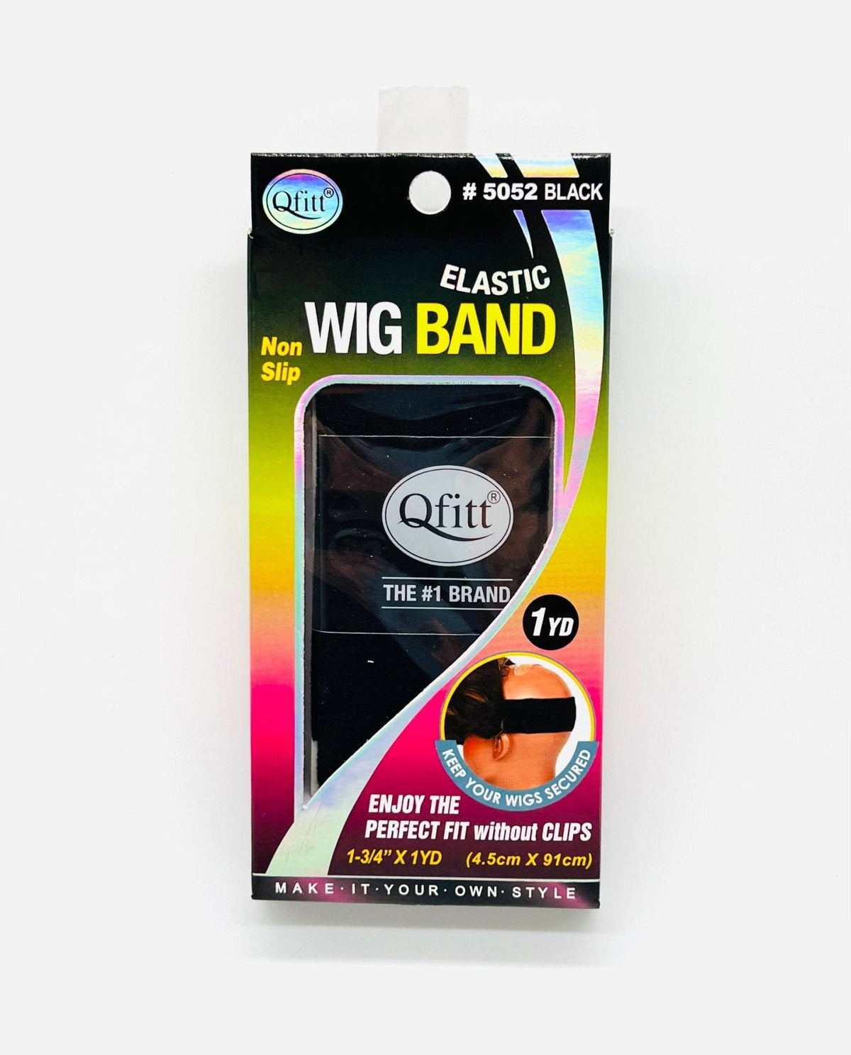 Qfitt Elastisches Perückenband 1 Yard