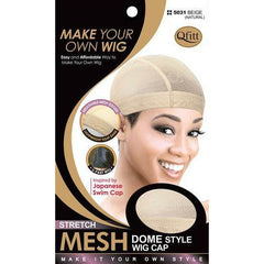 Qfitt Stretch Mesh Dome Style Wig Cap