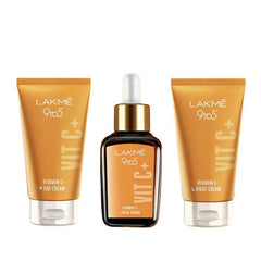 Lakme 9to5 Coffret découverte de soins de la peau Vitamin C+