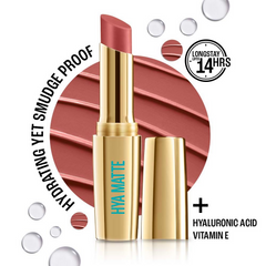 Lakme 9to5 Hya Matte Lipstick - Boss Lady Brown