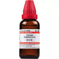 Dr. Willmar Schwabe India Dilution de Natrum sulphuricum