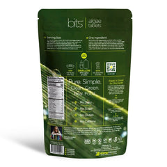 RECOVERYbits Chlorella Tablets supplement facts and nutrition label