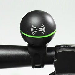 Round Modern Bicycle Bell Electric Bike Horn Loud 130db Sound Signal 3 Ringtones Little Black Ball Water Proof Accessories 3 Sound Modes Loud Horn Waterproof Bicycle Bell For Handlebar Bicycle Horn