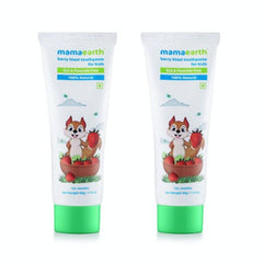 Mamaearth Berry Blast Kids Toothpaste For Promotes Healthy Teeth & Gums, Cleanses Teeth
