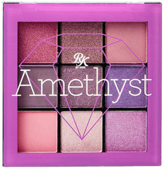 Ruby Kisses Eye Shadow Palette 9 Shadows Eye Makeup for Spring (1 PACK, Amethyst)