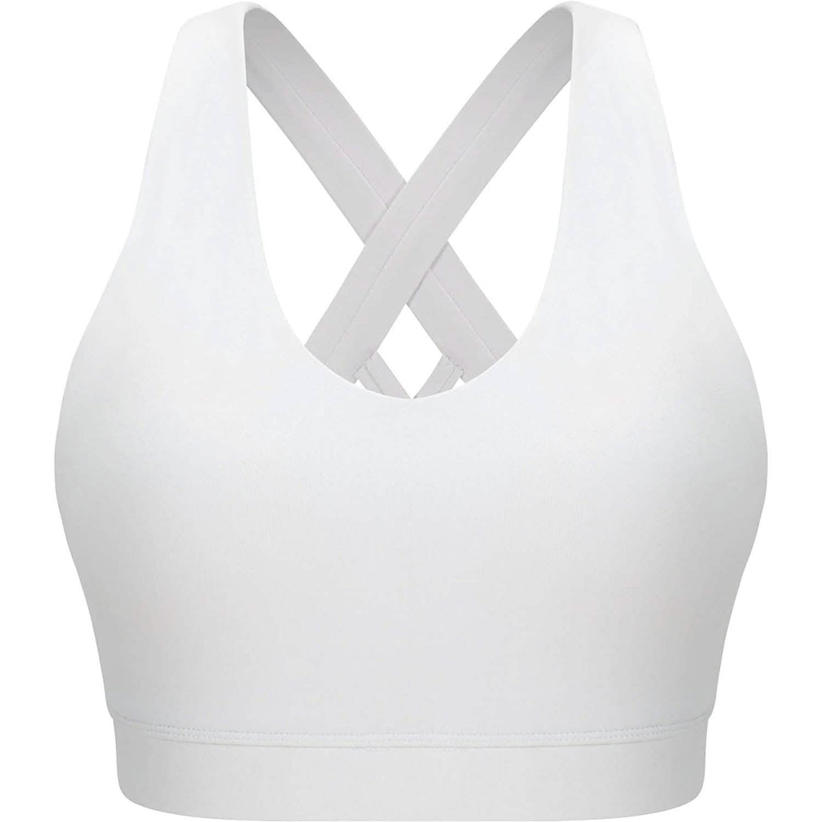 RUNNING GIRL Criss-Cross Back Padded Strappy Sports Bra